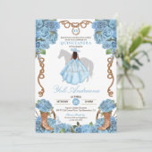 ライトブルーランチェロチャロキンセアニェラ 招待状 (スタンド正面)