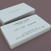 ライトブルーリネンのテクスチャ 名刺