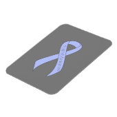 ライトブルーリボンサポート認識度 マグネット (左側)