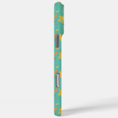 ライトブルーリーフiPhoneケース Case-Mate iPhoneケース (裏面 / 右)