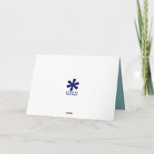 ライトブルーヴィンテージヘアドラカスタムイヤー カード (裏面)