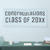 ライトブルー卒業おめでとうございます 横断幕 (トレードショー)