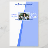 ライトブルー卒業カスタムバーラッパ チラシ (正面)