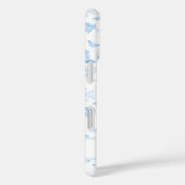 ライトブルー名門私立校風ののジャングルチノイスリートイレ Case-Mate iPhoneケース (裏面 / 右)