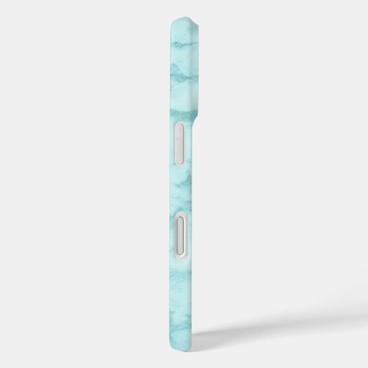 ライトブルー大理石 Case-Mate iPhoneケース (裏面 / 右)
