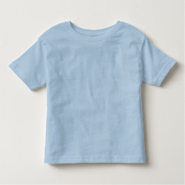 ライトブルー幼児用ジャージーTシャツ トドラーTシャツ