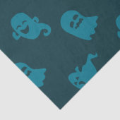 ライトブルー幽霊ダークブルーハロウィーン 薄葉紙 (詳細)