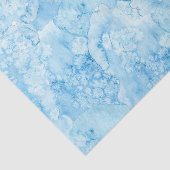 ライトブルー淡い色の🌊水彩ビーチVibe 薄葉紙 (詳細)