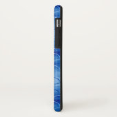 ライトブルー絵を描ススケールパターン Case-Mate iPhoneケース (裏面/左)