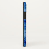 ライトブルー絵を描ススケールパターン Case-Mate iPhoneケース (裏面/右)