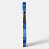 ライトブルー絵を描ススケールパターン Case-Mate iPhoneケース (裏面 / 左)