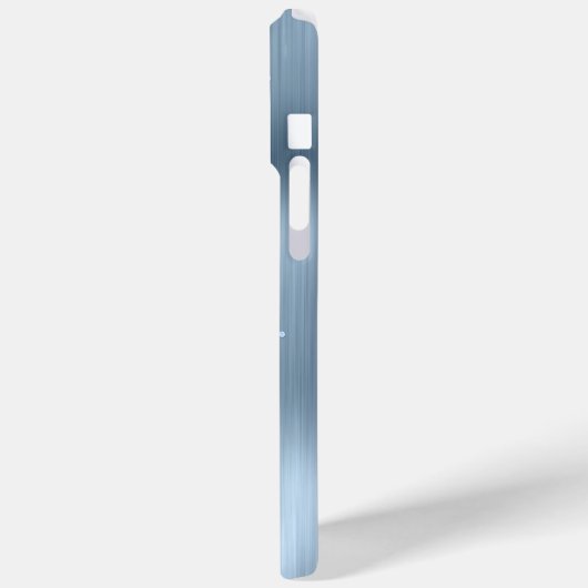 ライトブルー輝くグラーム海軍の署名 Case-Mate iPhoneケース (裏面 / 左)