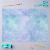 ライトブルー銀河系シリーズデザイン10 薄葉紙 (クラフト)