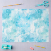 ライトブルー銀河系シリーズデザイン4 薄葉紙 (クラフト)