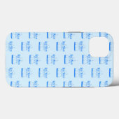 ライトブルー鍵ウェストフロリダ航海の帆船 Case-Mate iPhoneケース (裏面 (横))