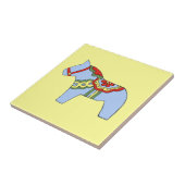 ライトブルー馬タイル タイル (側面)