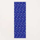 ライトブルー&ネイビーブルー ヨガマット (正面)