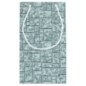 ライトブルー、ロフト スモールペーパーバッグ (裏面)