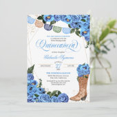 ライトブ素朴ルーカントリーブーツチャラキンセニェラ 招待状 (スタンド正面)