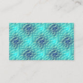 ライトプールとダークプールの水パターン 名刺 (正面)