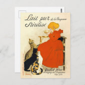 ライトプールドゥラヴィンゲアンステリステヴィンテージポスター ポストカード (正面/裏面)