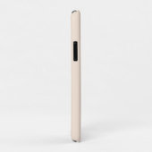 ライトベージュの虎の顔 Case-Mate iPhoneケース (裏面/右)