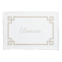 ライトベージュギリシャ語鍵モノグラム標準