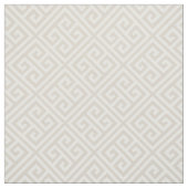 ライトベージュギリシャ鍵パターン ファブリック (見本)