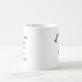 ライトベースギターガール コーヒーマグカップ (中央)