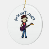 ライトベースギターガール セラミックオーナメント (左)