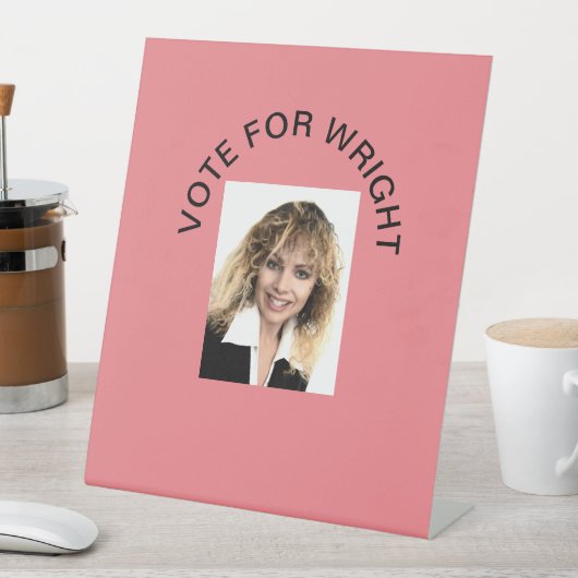 ライトペデスタル標識に投票する 台座サイン (インサイチュ)