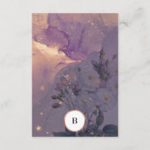 ライトボエレガントホフローラアーチバラ金ゴールド結婚ズ エンクロージャーカード (裏面)