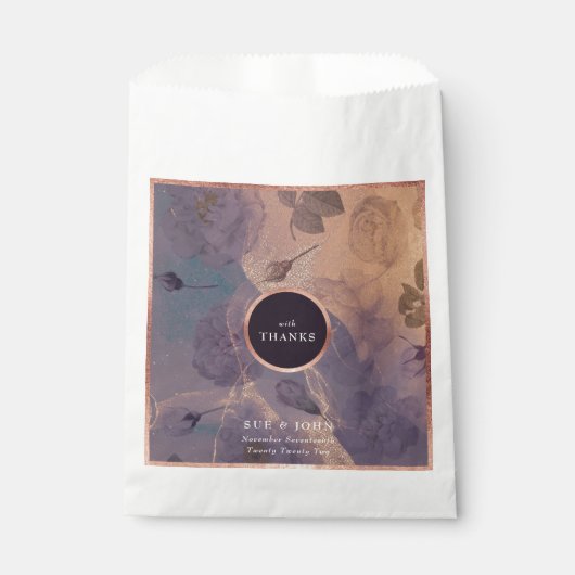 ライトボエレガントホフローラアーチバラ金ゴールド結婚ズ フェイバーバッグ (正面)