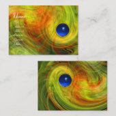 ライトボルテックスサファイアレッドイエローオレンジブルー 名刺 (正面/裏面)