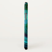 ライトボルテックス鮮やか、青 Case-Mate iPhoneケース (裏面/右)