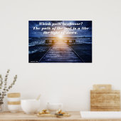 ライトポスターの道 ポスター (キッチン)