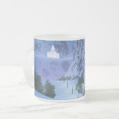 ライトマグの通過 フロストグラスマグカップ (正面左)