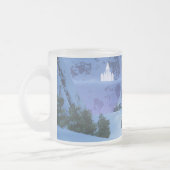 ライトマグの通過 フロストグラスマグカップ (左)