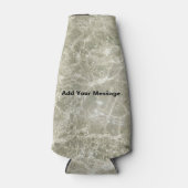 ライトマッドストーンのテクスチャボトルクール ボトルクーラー (正面)