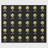 ライトミール電おもしろい球プンダークBG ラッピングペーパー (フラット)