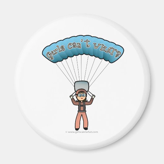 ライトメス型スカイダイバー マグネット (正面)