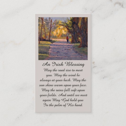 ライトメモリアルのカードに入る 名刺 (正面)