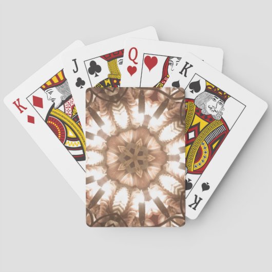 ライトメリークリスマスツリーライト万華鏡のように千変万化するパターンアート トランプ (裏面)