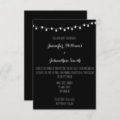 ライトモダン結婚式招待状 招待状 (正面/裏面)