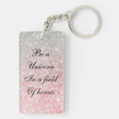 ライトユニコーンキーチェーン キーホルダー (裏面)