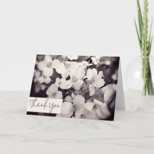 ライトラベンダーの花カスタム咲き カード (正面)