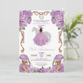 ライトラベンダーウエスタンチャラヴェントスキンセアニェラ 招待状 (スタンド正面)