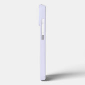 ライトラベンダー薄紫 エレガント Case-Mate iPhoneケース (裏面 / 左)