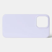 ライトラベンダー薄紫 エレガント Case-Mate iPhoneケース (裏面 (横))