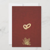 ライトランプポスト 招待状 (裏面)